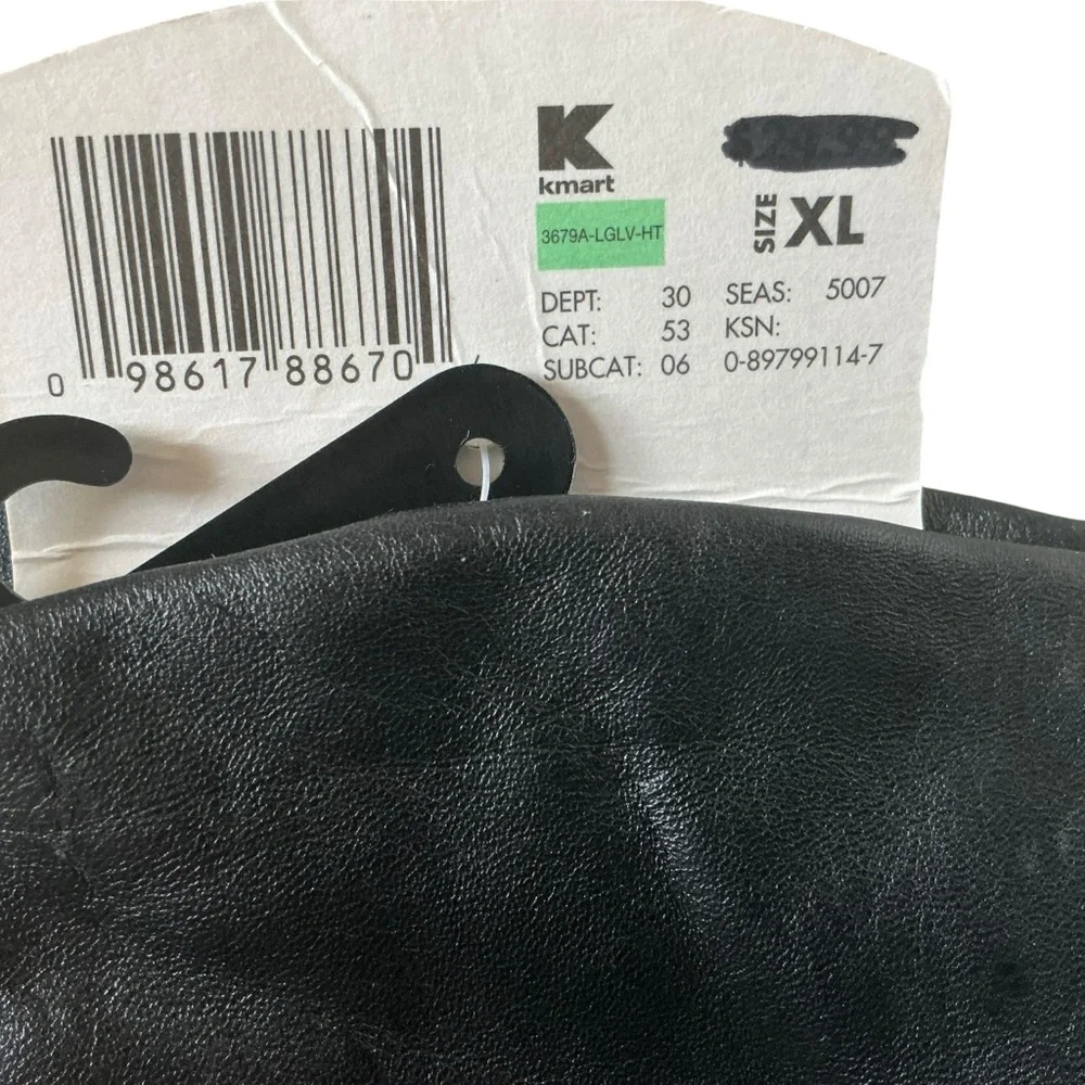 Kmart lined black